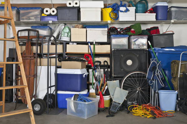 organizing the garage