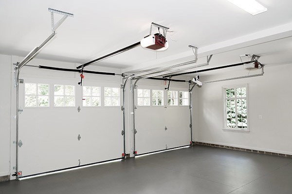 a sealed garage floor